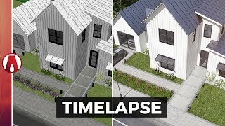 Modeling a House in Sketchup in 1 hour