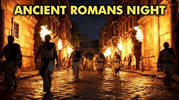 A Night in Ancient Romans Life Imagined by AI | Ai History #Aigenerated