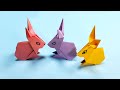 Origami rabbit  origami bunny  paper rabbit  paper bunny