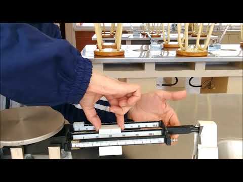 Video: ¿Mide el peso una balanza de laboratorio?
