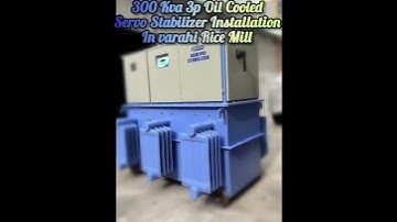 300kVA Three Phase Oil Cooled Indoor Model Servo Controlled Voltage Stabilizer…