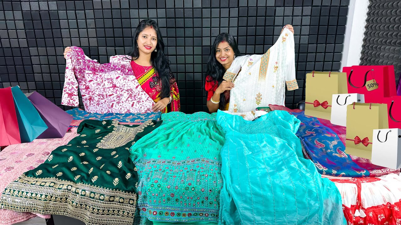 দূর্গাপূজার শাড়ি এবং ড্রেস শপিং