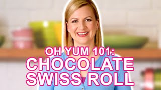 Professional Baker Teaches You How To Make SWISS ROLES LIVE!