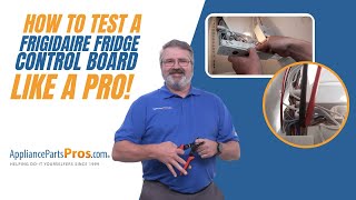 How To Test A Frigidaire Refrigerator Control Board by AppliancePartsPros 253 views 6 days ago 4 minutes, 12 seconds