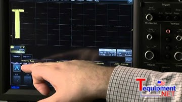 WaveSurfer Xs-B Oscilloscope Touchscreen User Interface