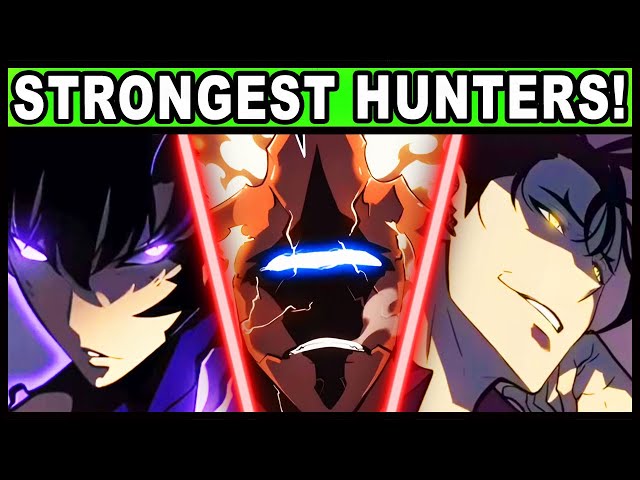 ALL 5 NATIONAL LEVEL HUNTERS EXPLAINED & RANKED! Strongest Hunters in Solo Leveling class=