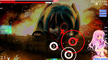 Square Jump Practice 200BPM T+Pazolite_cheatreal Go to hell! AR10 (Passed! 7.43 stars holy crap!)