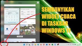 Cara Hilangkan Widget Cuaca di Taskbar Windows 11 screenshot 5