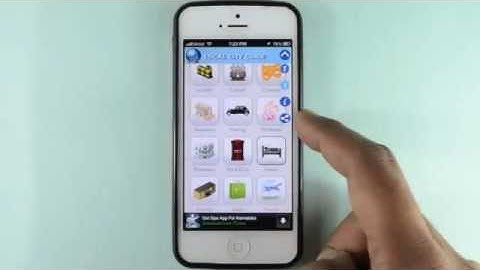 Local City Guide - iPhone app demo video