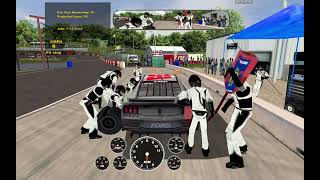 NR2003 WR pit stop practice at Jefferson Speedway