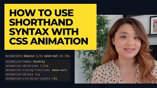 How to use shorthand syntax with the CSS animation property