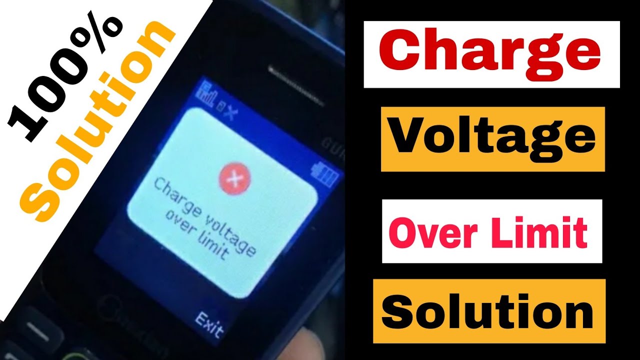 Charge Voltage Over Limit | all keypad mobile repairing  | All Chaina Mobile over voltage problem