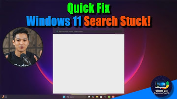 Fix Windows 11 Search Not Working | Stuck on Loading When Searching from Start Menu