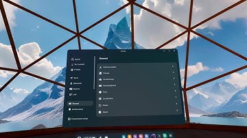 V71 New UI Settings Menu on the Meta Quest 2