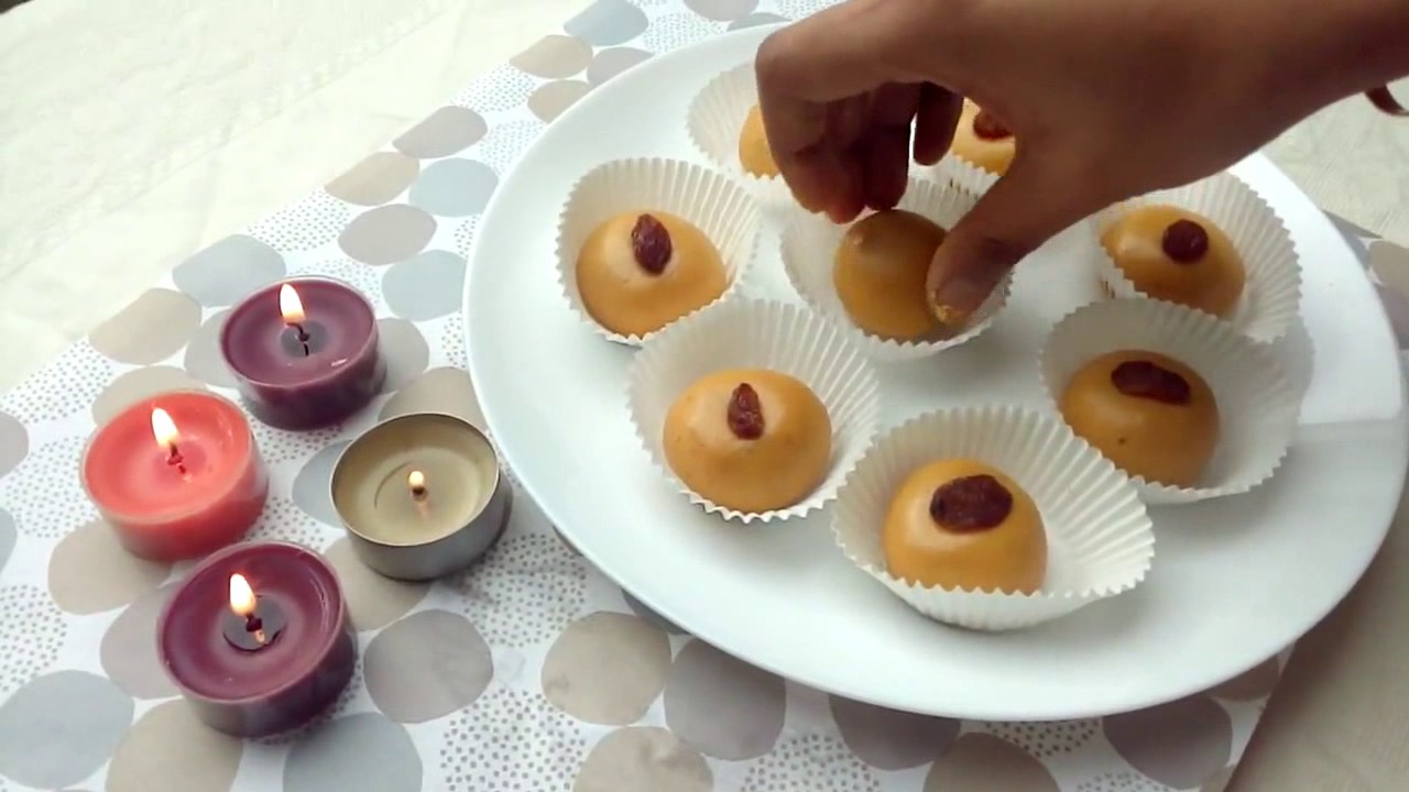 Besan Ladoo by Nirvana Kitchen Leuven