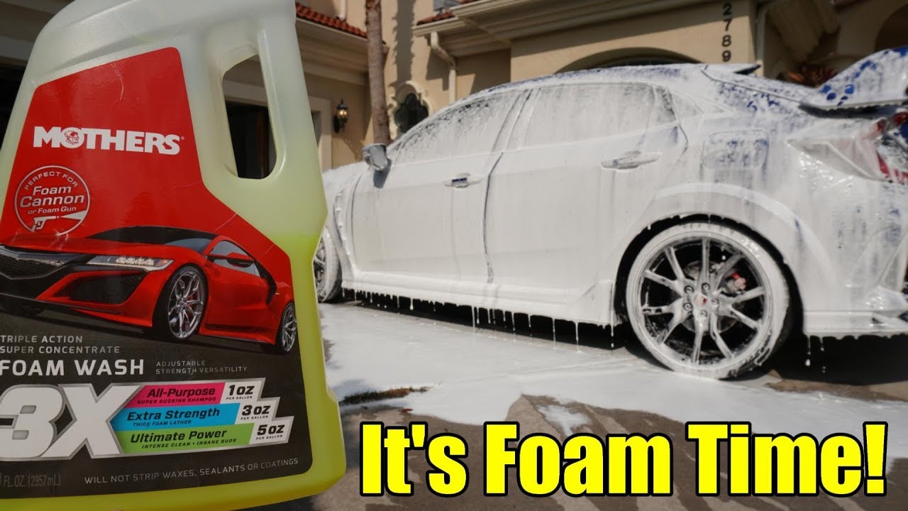 Triple Action Foam Wash – Mothers® Polish