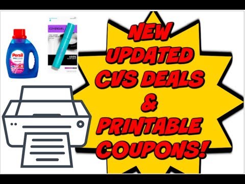 CVS UPDATED DEALS | NEW PRINTABLE COUPONS & SAVINGSTAR DEALS!