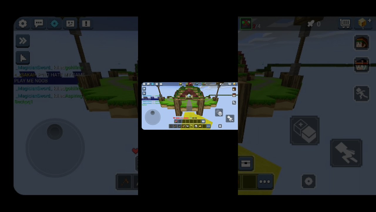 Playing bedwars testing out my leeching if it works (blockymods)