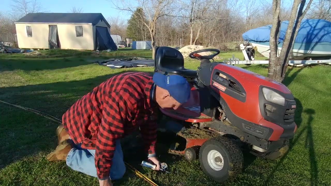 Our Property #799 First mow after the heavy snow and rain