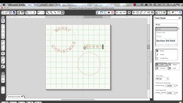 Silhouette Cameo, Text Around A Circle.mp4