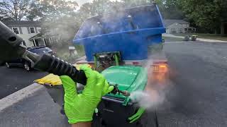 Monthly cleaning.