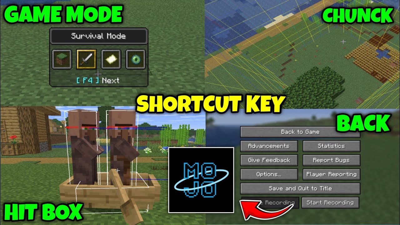 Mojo Launcher Shortcut Keys | Game Mode | Chunks | Hit Box