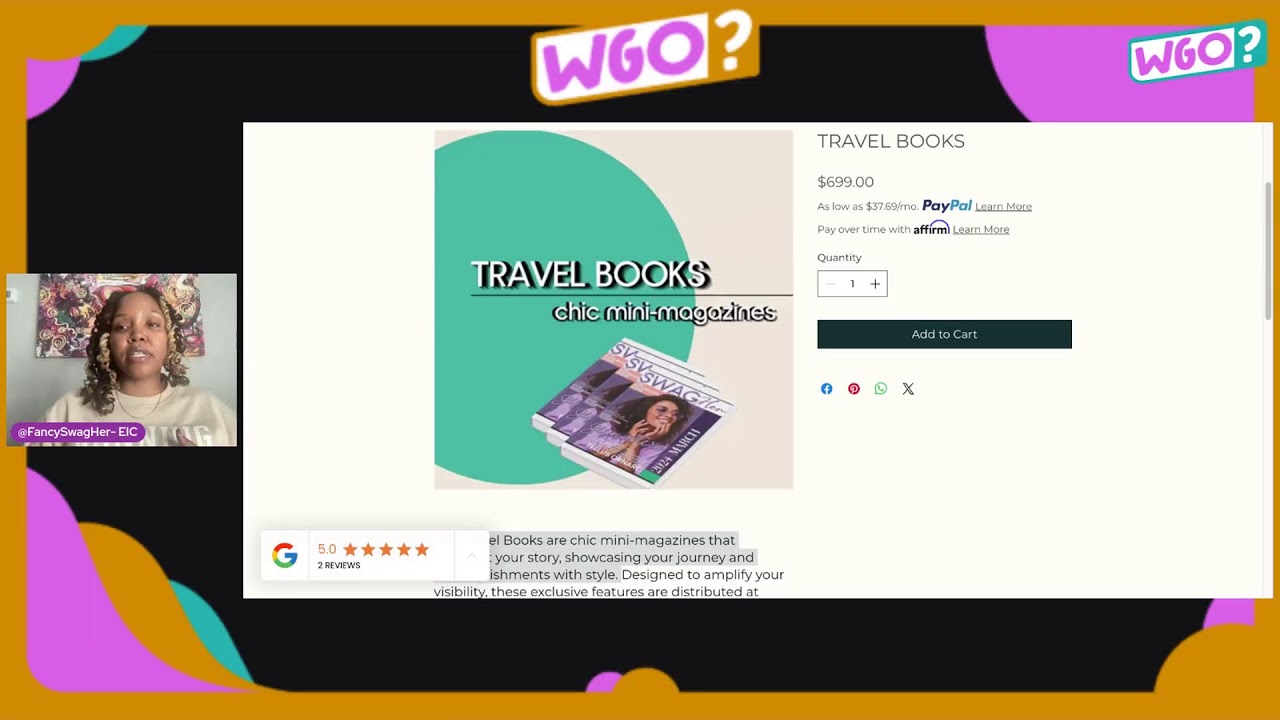 What are SwagHer Magazine Travel Books?