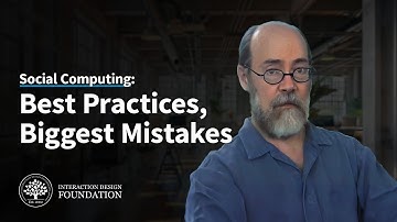 Designing Social-Computing System: Best Practices and Biggest Mistakes. Tom Erickson - Part 2