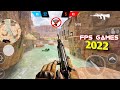 Top 10 Offline FPS Games for Android 2022 HD