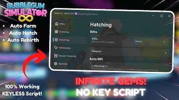 Bubble Gum Simulator Infinity Script (No Key) | Moon X Hub – Auto Farm, Rebirth &  Hatch (PC/Mobile)