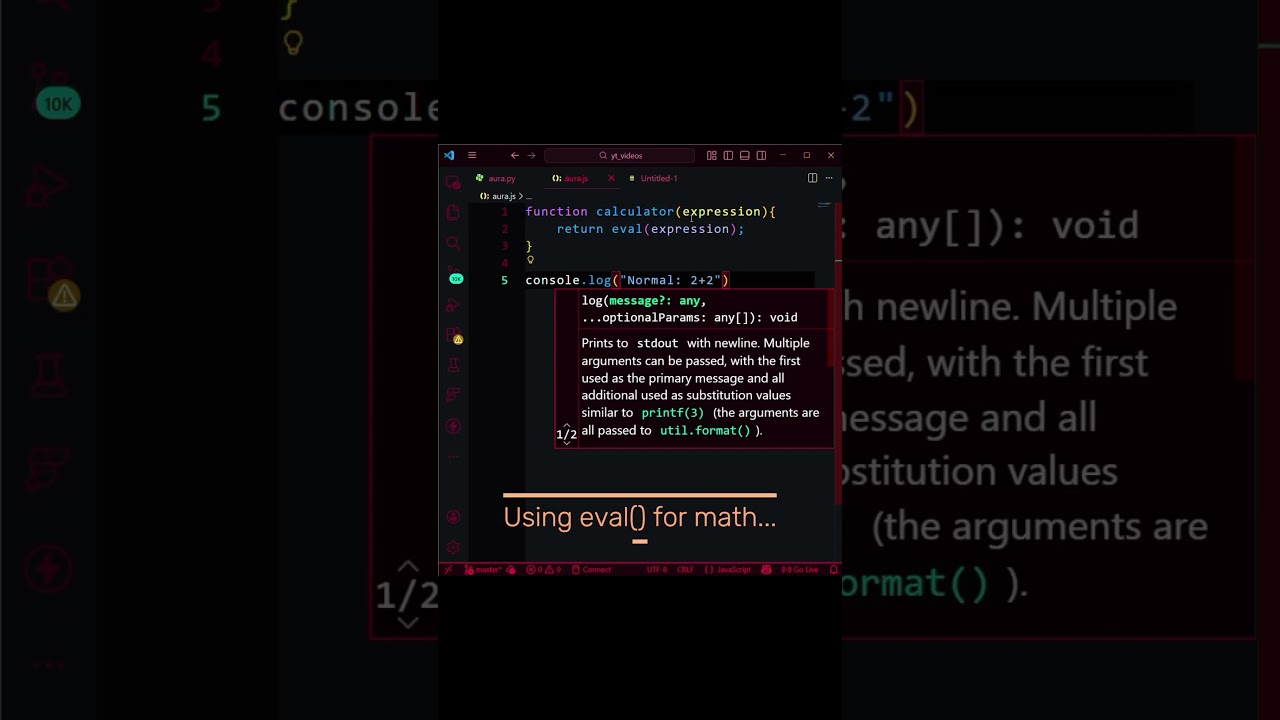 eval() Injection: One Line That Can Delete Your Entire Server