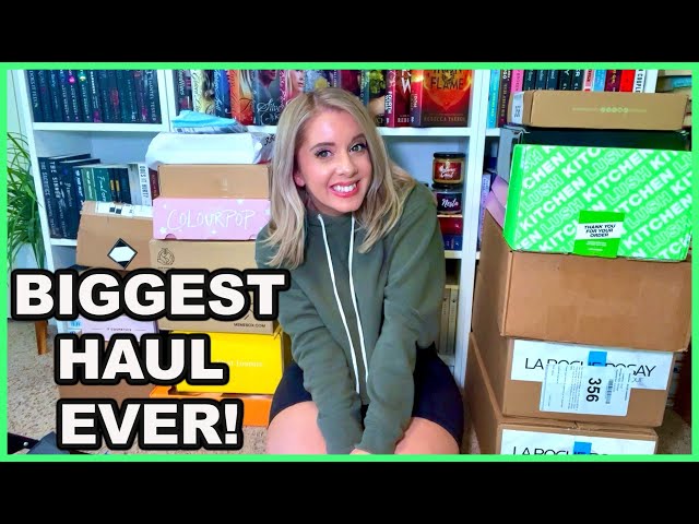 MY BIGGEST PR HAUL EVER! class=