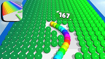 Snake Color ​- All Levels Gameplay Android,ios (Levels 510-512)