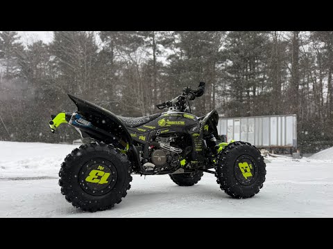 WE RODE IN A BLIZZARD