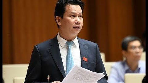 Bộ trưởng Đặng Quốc Khánh trả lời chất vấn về công tác quản lý CTRSH