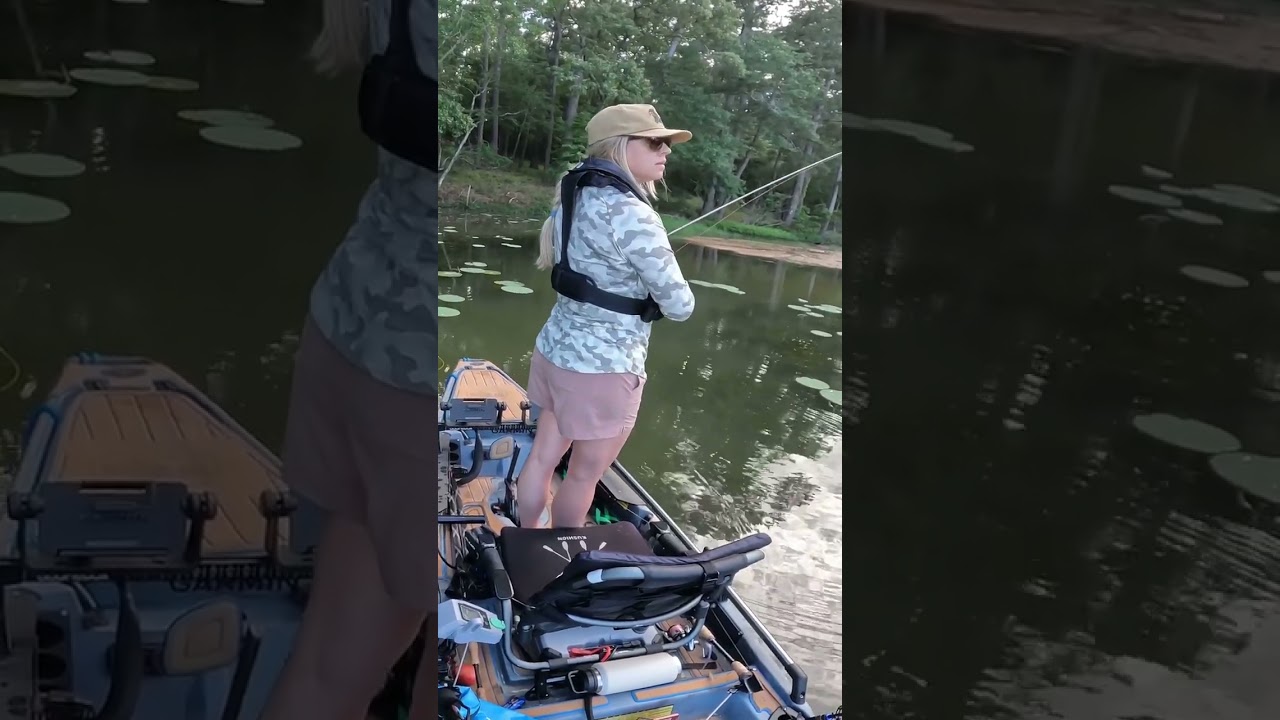 How many gators y'all think live in Lake Raven?!