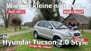 Review: Hyundai Tucson 2.0 Style (2008) Nederlandse video