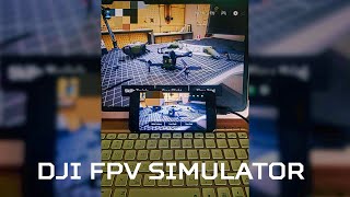 SSh drones Tutorials: How to fly FPV indoors with DJI FPV Virtual Flight Simulator