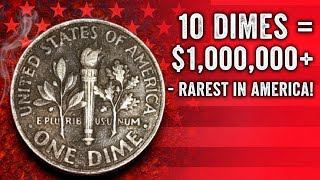 Top 5 Most Valuable Roosevelt Dimes EVER – Hidden Treasure Coins Worth $218K+ Each!”