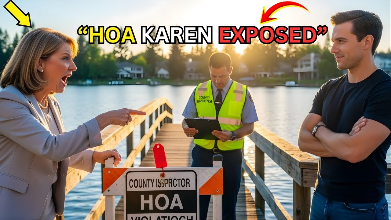 HOA Board Threatened My Lake Bridge — County Inspector Tagged Their Work