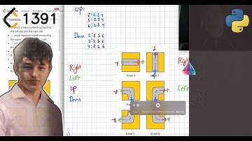 Leetcode 1391. Check if There is a Valid Path in a Grid