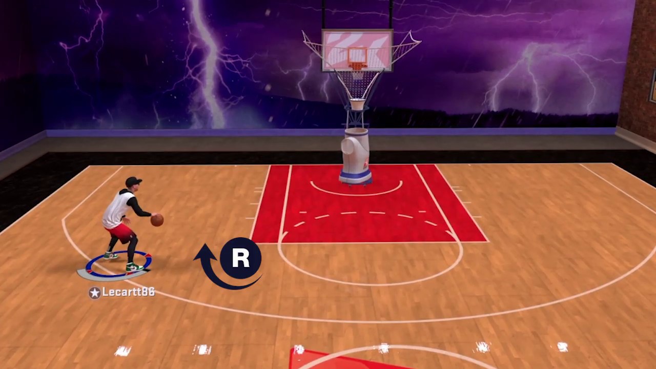 NBA 2K20 Dribbling tutorial Spin retreat (1.06 patch) YouTube