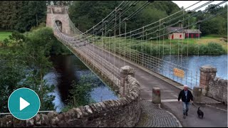 itv Border Life - Restoration of Union Chain Bridge