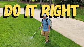 3 Steps to a Perfect Application | Sprayer Rates Explained, Foliar Vs Soil Based | DIY Lawn Coach