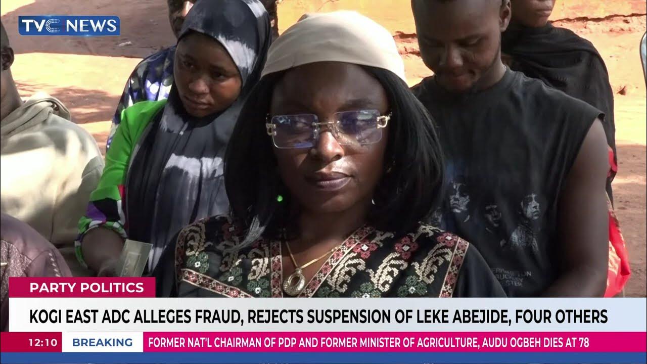 Kogi East ADC Alleged Fraud, Rejects Suspension Of Leke Abejide, Four Others