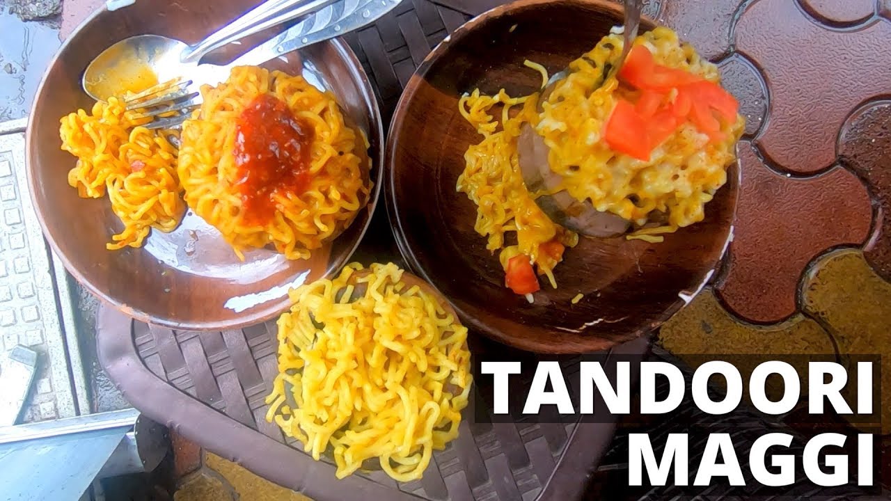 Tandoori Maggi Served At Meeting On Cutting | Tandoori Maggi With Tandoori Chai | Monsoon Special | India Food Network