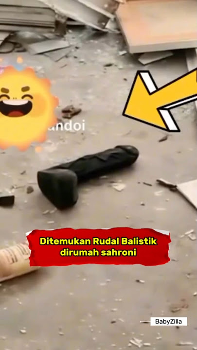 Discovery of Black Mamba Missile at Sahroni's house