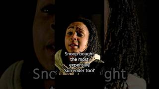 Snoop bought the most expensive 'surrender tool'#shortvid...