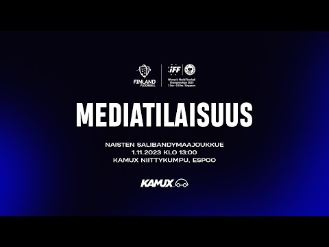 Mediatilaisuus: Naisten salibandyn