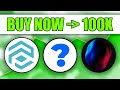 3 best low cap altcoins to 100x in 2024  millionaires will be made last chance